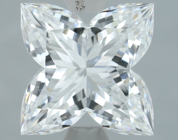 Lab-Grown 2.07 Carat Flower Modified Brilliant Diamond color E Clarity VS2, precious stones, engagement diamonds