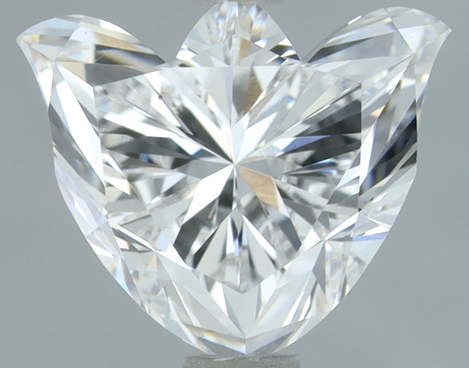 Lab-Grown 1.25 Carat Tulip Shape Diamond color D Clarity VS1, precious stones, engagement diamonds