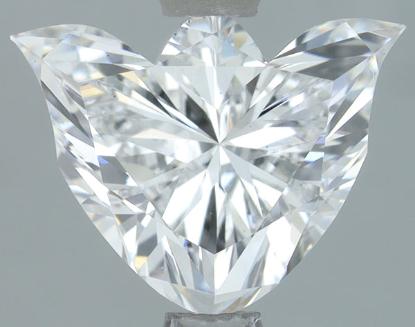 Lab-Grown 1.36 Carat Tulip Shape Diamond color E Clarity VS1, precious stones, engagement diamonds