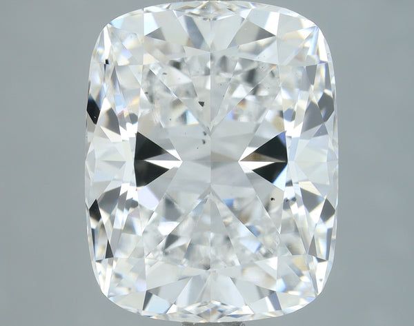 Lab-Grown 4.24 Carat Cushion Brilliant Diamond color E Clarity VS2, precious stones, engagement diamonds