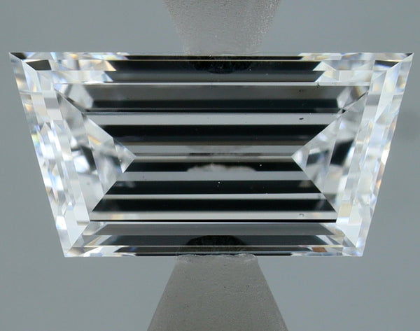 Lab-Grown 1.51 Carat Trapezoid Shape Diamond color E Clarity VS1, precious stones, engagement diamonds