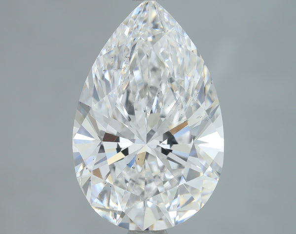 Lab-Grown 3.00 Carat Pear Shape Diamond color F Clarity SI1, precious stones, engagement diamonds