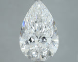 Lab-Grown 4.02 Carat Pear Shape Diamond color D Clarity VS1, precious stones, engagement diamonds