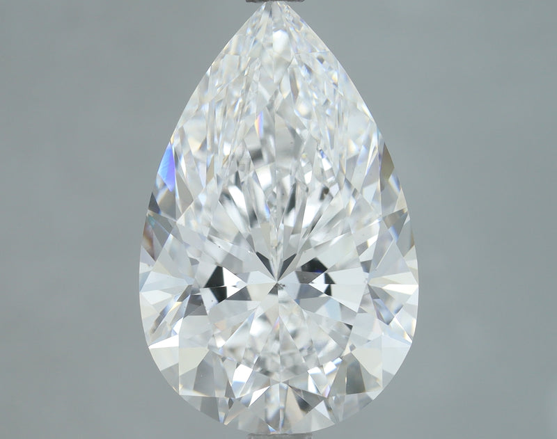 Lab-Grown 4.02 Carat Pear Shape Diamond color D Clarity VS1, precious stones, engagement diamonds