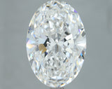 Lab-Grown 4.00 Carat Oval Shape Diamond color D Clarity SI1, precious stones, engagement diamonds