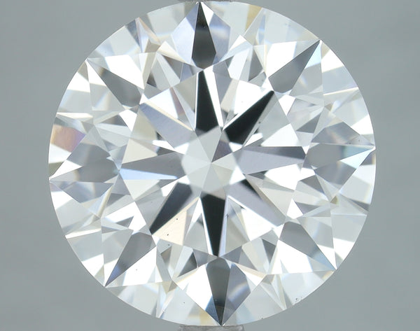 Lab-Grown 4.24 Carat Round Brilliant Diamond color E Clarity VS2, precious stones, engagement diamonds