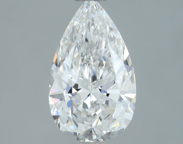 Lab-Grown 1.00 Carat Pear Shape Diamond color D Clarity VS2, precious stones, engagement diamonds