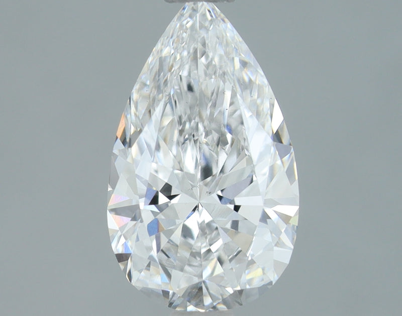 Lab-Grown 1.00 Carat Pear Shape Diamond color D Clarity VS2, precious stones, engagement diamonds