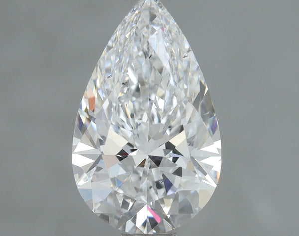 Lab-Grown 1.01 Carat Pear Shape Diamond color D Clarity VS2, precious stones, engagement diamonds