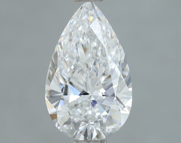 Lab-Grown 1.00 Carat Pear Shape Diamond color D Clarity VS1, precious stones, engagement diamonds