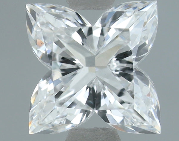 Lab-Grown 1.02 Carat Flower Modified Brilliant Diamond color D Clarity VS1, precious stones, engagement diamonds