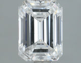 Lab-Grown 1.00 Carat Emerald Cut Diamond color F Clarity VS2, precious stones, engagement diamonds