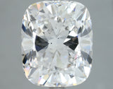 Lab-Grown 5.02 Carat Cushion Brilliant Diamond color E Clarity SI1, precious stones, engagement diamonds