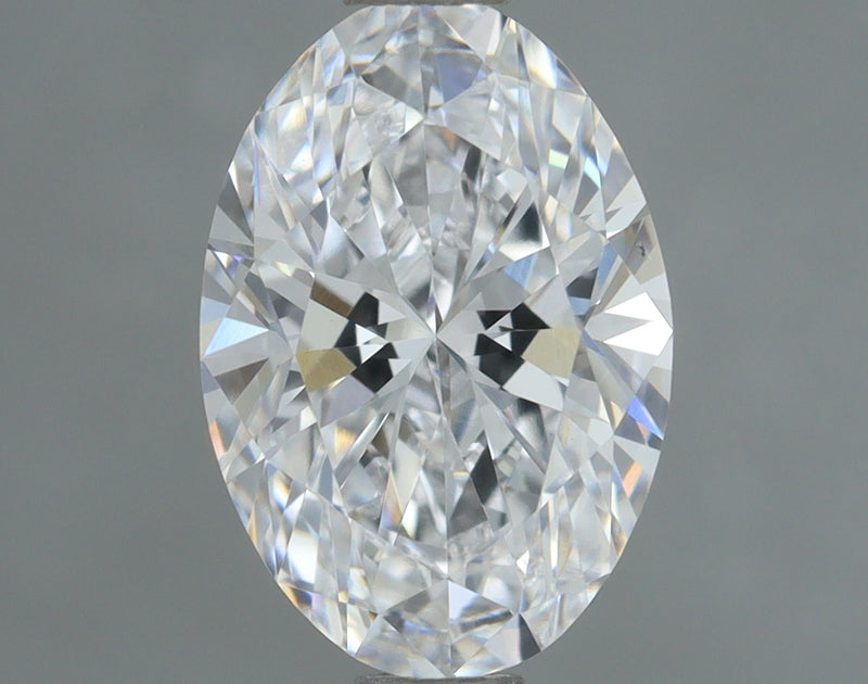 Lab-Grown 1.06 Carat Oval Shape Diamond color D Clarity VS1, precious stones, engagement diamonds