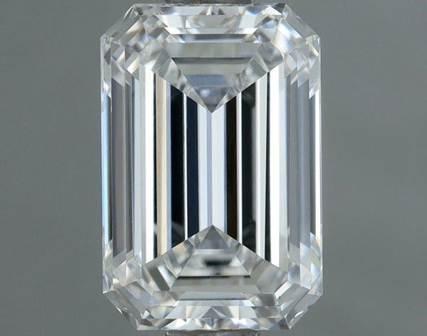 Lab-Grown 1.00 Carat Emerald Cut Diamond color E Clarity VS1, precious stones, engagement diamonds