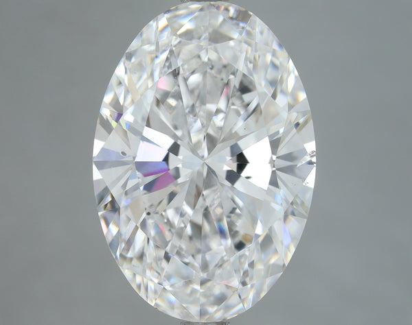 Lab-Grown 5.00 Carat Oval Shape Diamond color E Clarity SI1, precious stones, engagement diamonds