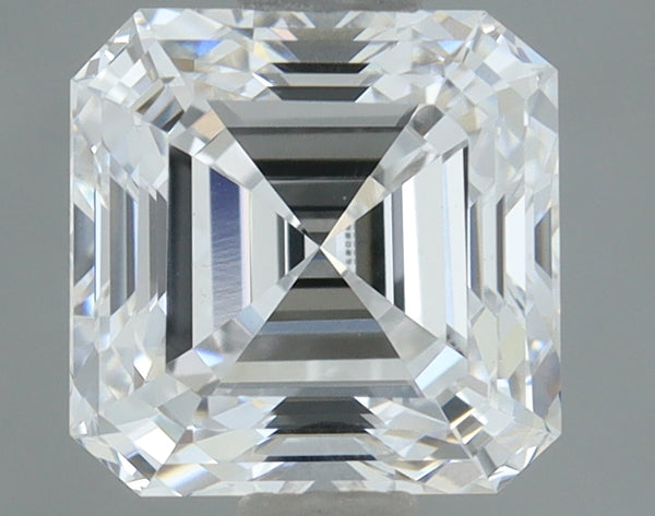 Lab-Grown 1.00 Carat Asscher Cut Diamond color D Clarity VS1, precious stones, engagement diamonds