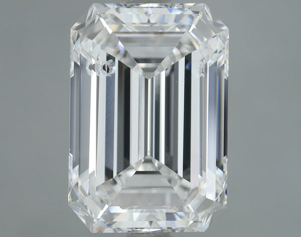 Lab-Grown 3.05 Carat Emerald Cut Diamond color E Clarity SI2, precious stones, engagement diamonds