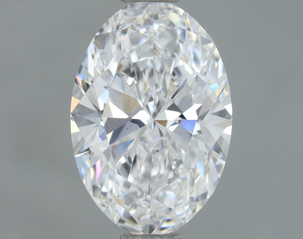 Lab-Grown 1.01 Carat Oval Shape Diamond color D Clarity VS1, precious stones, engagement diamonds