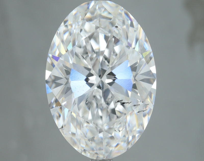 Lab-Grown 6.01 Carat Oval Shape Diamond color D Clarity SI1, precious stones, engagement diamonds