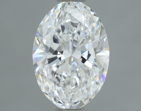 Lab-Grown 1.00 Carat Oval Shape Diamond color D Clarity VS1, precious stones, engagement diamonds