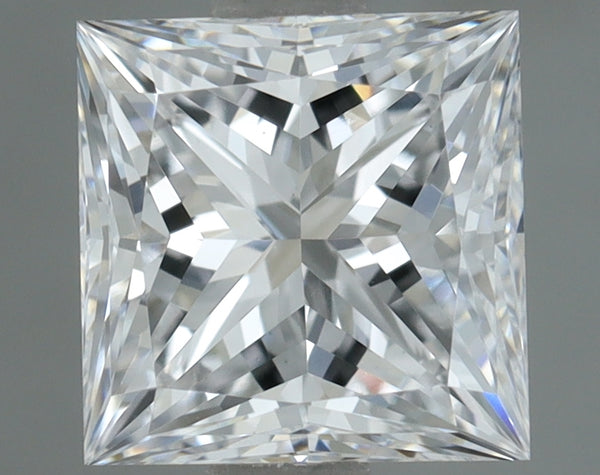 Lab-Grown 1.03 Carat Princess Cut Diamond color E Clarity VVS2, precious stones, engagement diamonds