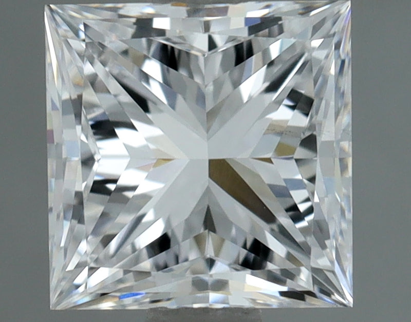 Lab-Grown 1.01 Carat Princess Cut Diamond color E Clarity VS1, precious stones, engagement diamonds