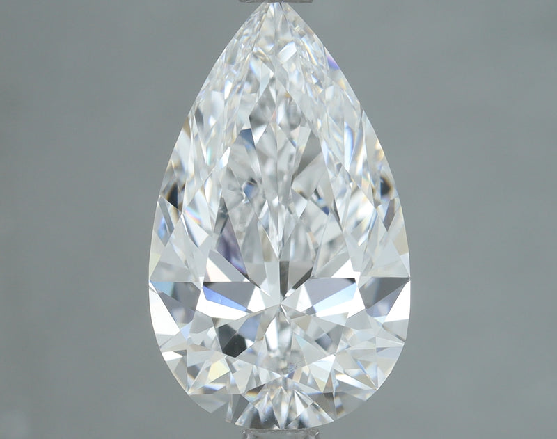 Lab-Grown 2.09 Carat Pear Shape Diamond color E Clarity VS1 With GIA Certificate, precious stones, engagement diamonds