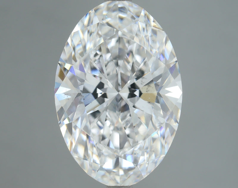 Lab-Grown 5.02 Carat Oval Shape Diamond color D Clarity SI1, precious stones, engagement diamonds