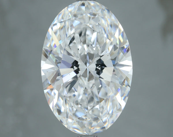 Lab-Grown 5.11 Carat Oval Shape Diamond color D Clarity VS1, precious stones, engagement diamonds