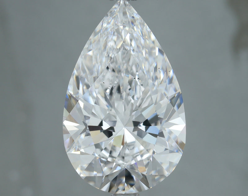 Lab-Grown 4.17 Carat Pear Shape Diamond color D Clarity VS1, precious stones, engagement diamonds