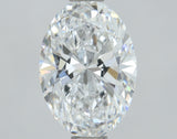 Lab-Grown 1.00 Carat Oval Shape Diamond color D Clarity VS2, precious stones, engagement diamonds