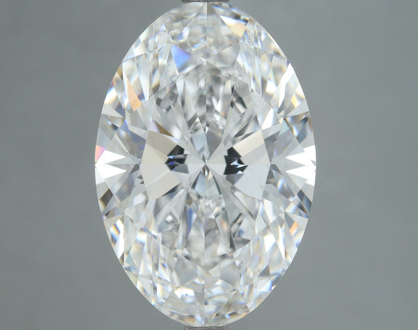 Lab-Grown 5.21 Carat Oval Shape Diamond color D Clarity VS1, precious stones, engagement diamonds