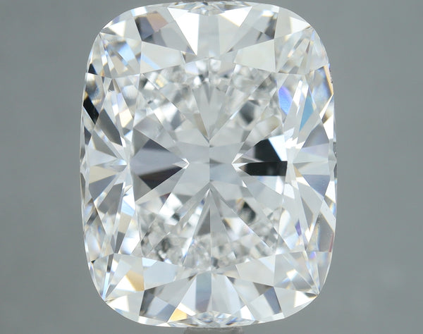 Lab-Grown 5.01 Carat Cushion Brilliant Diamond color E Clarity VVS2, precious stones, engagement diamonds