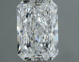 Lab-Grown 1.51 Carat Radiant Cut Diamond color D Clarity VS2, precious stones, engagement diamonds