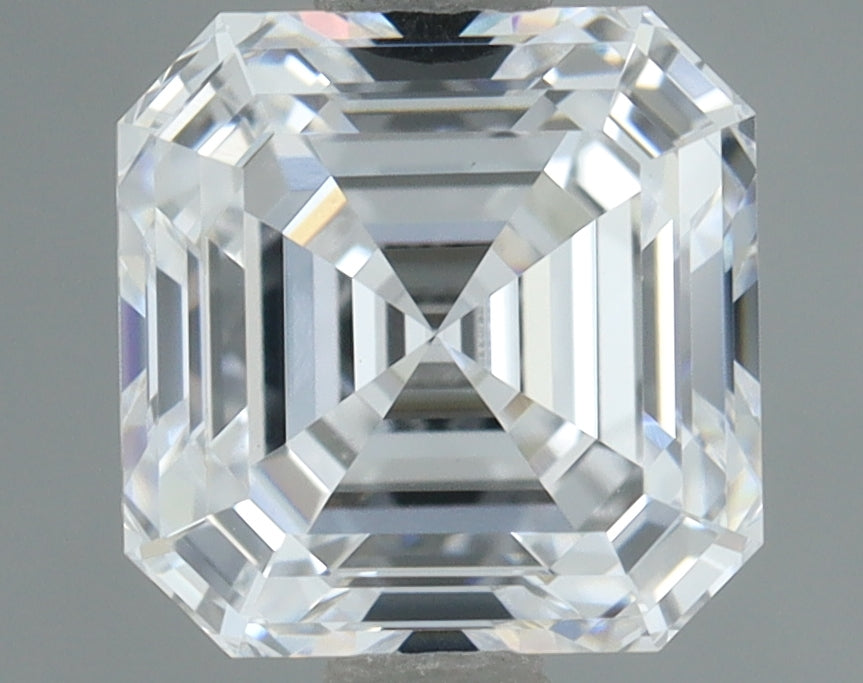 Lab-Grown 1.05 Carat Asscher Cut Diamond color E Clarity VVS2, precious stones, engagement diamonds