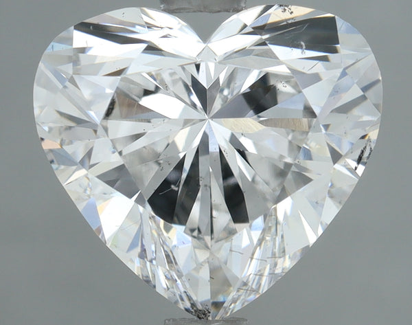 Lab-Grown 2.01 Carat Heart Shape Diamond color F Clarity SI1, precious stones, engagement diamonds