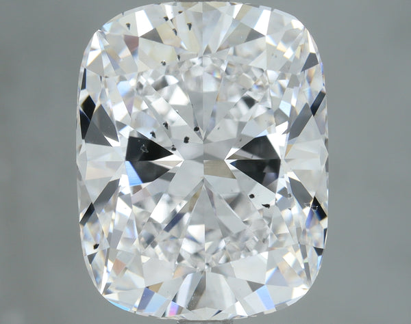 Lab-Grown 5.23 Carat Cushion Brilliant Diamond color E Clarity SI1, precious stones, engagement diamonds