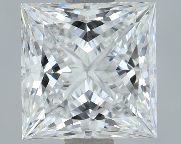Lab-Grown 1.03 Carat Princess Cut Diamond color E Clarity VVS2, precious stones, engagement diamonds