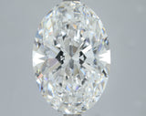 Lab-Grown 5.01 Carat Oval Shape Diamond color D Clarity VS1, precious stones, engagement diamonds