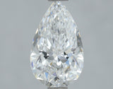 Lab-Grown 1.02 Carat Pear Shape Diamond color E Clarity VS2, precious stones, engagement diamonds