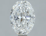 Lab-Grown 1.01 Carat Oval Shape Diamond color E Clarity VS2, precious stones, engagement diamonds