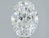 Lab-Grown 1.01 Carat Oval Shape Diamond color D Clarity VS2, precious stones, engagement diamonds