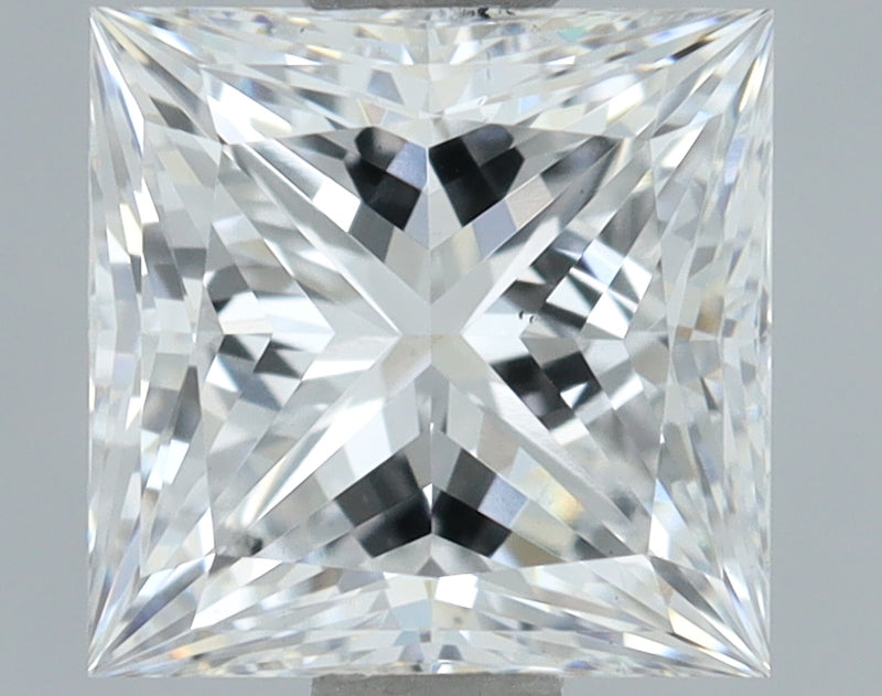 Lab-Grown 1.00 Carat Princess Cut Diamond color D Clarity VS2, precious stones, engagement diamonds