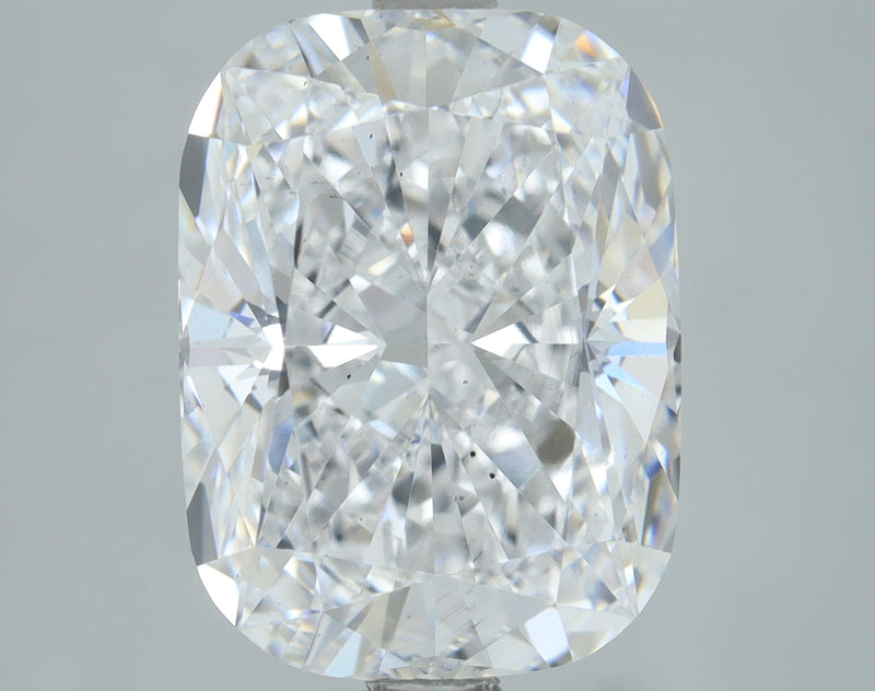 Lab-Grown 3.17 Carat Cushion Brilliant Diamond color E Clarity SI1, precious stones, engagement diamonds