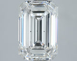 Lab-Grown 2.21 Carat Emerald Cut Diamond color D Clarity VS2, precious stones, engagement diamonds