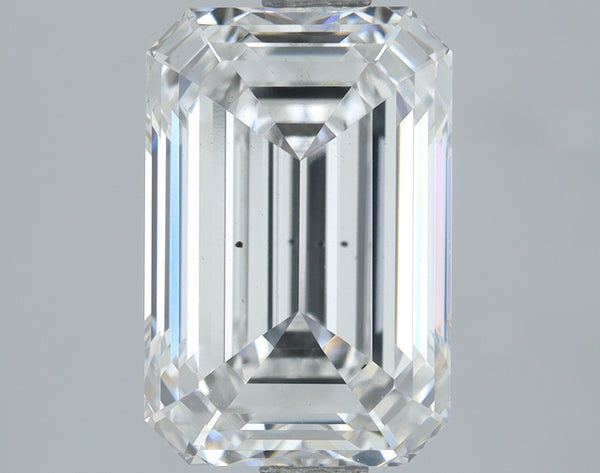 Lab-Grown 2.21 Carat Emerald Cut Diamond color D Clarity VS2, precious stones, engagement diamonds