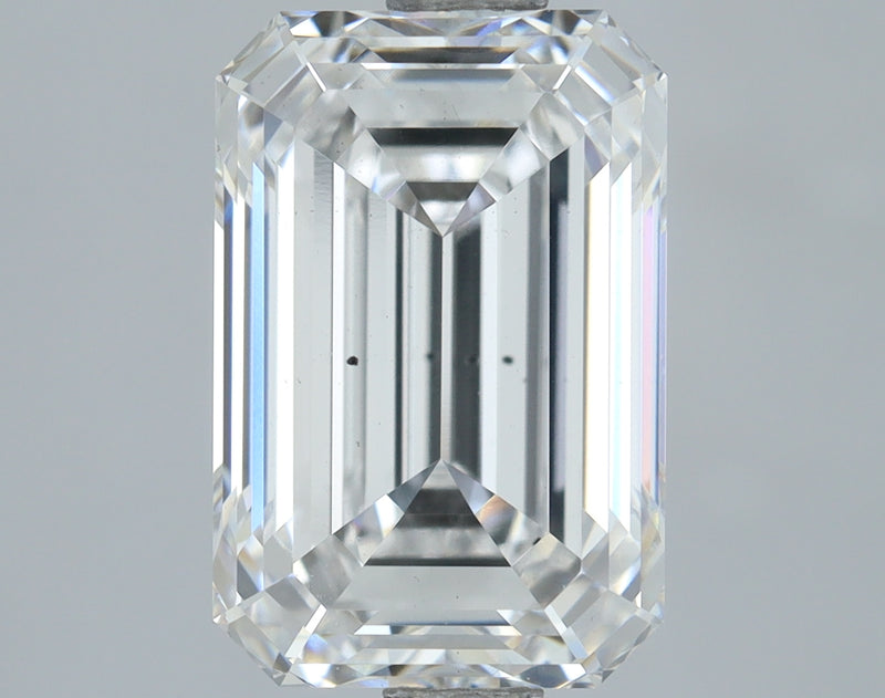 Lab-Grown 2.21 Carat Emerald Cut Diamond color D Clarity VS2, precious stones, engagement diamonds