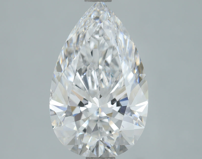 Lab-Grown 2.11 Carat Pear Shape Diamond color D Clarity VS1, precious stones, engagement diamonds