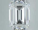 Lab-Grown 4.24 Carat Emerald Cut Diamond color D Clarity VS1, precious stones, engagement diamonds